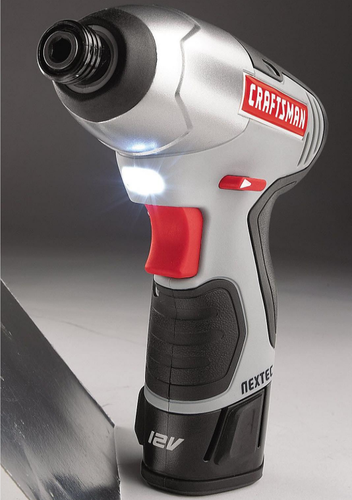 craftsman nextec 12v cordless compact 1/4 impact